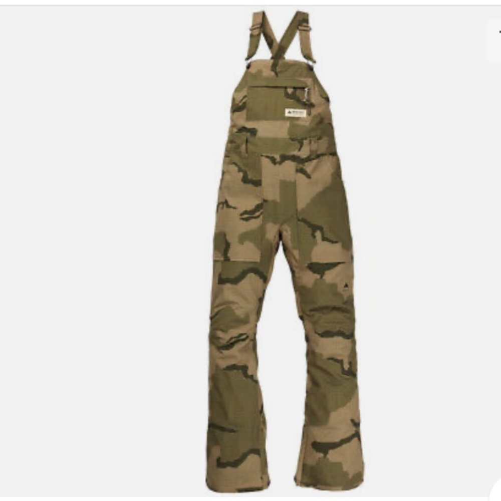 Burton Avalon Bibs in Camo